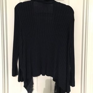Plus Size Navy Cardigan
